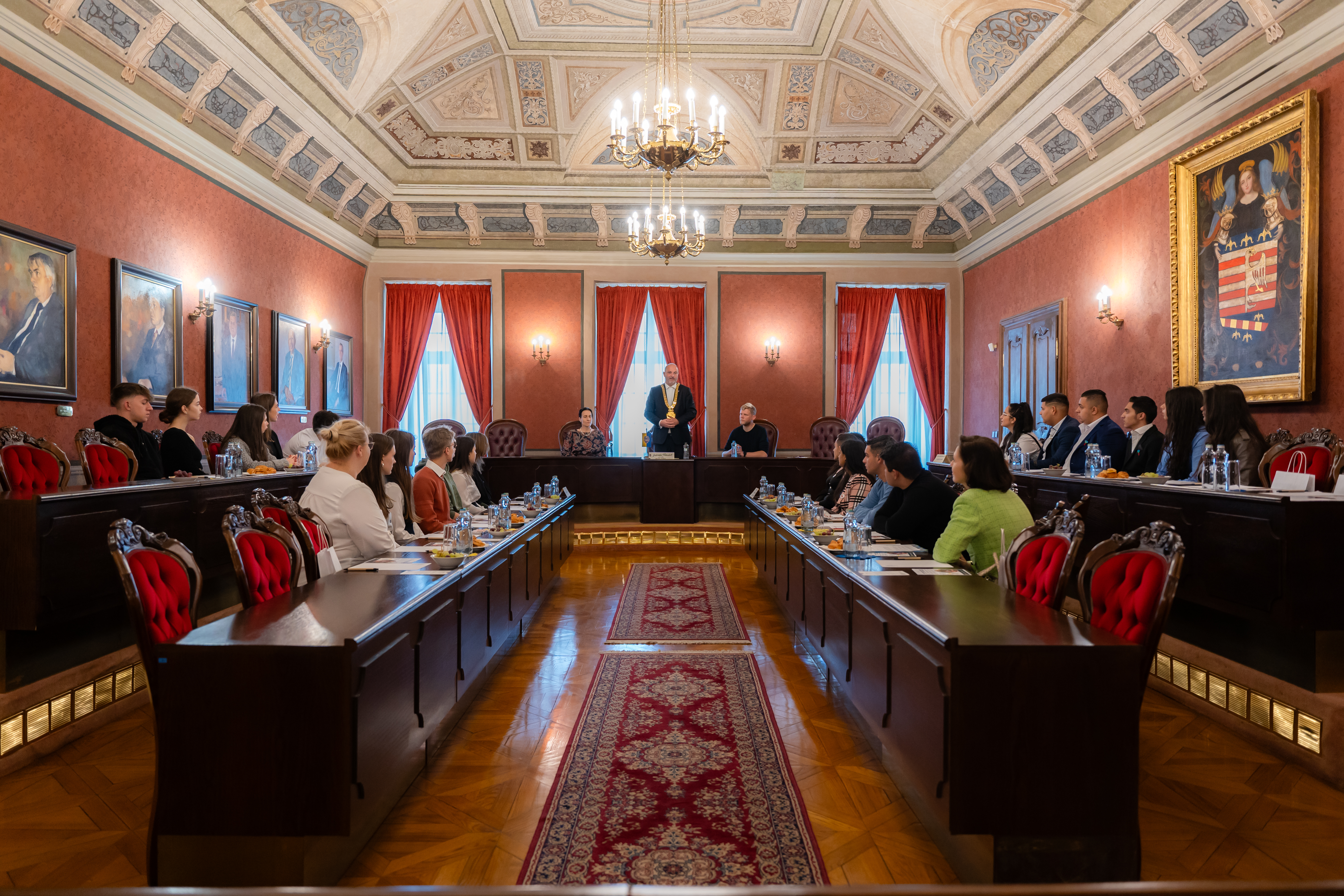 Prijatie studentov v Historickej radnici-2